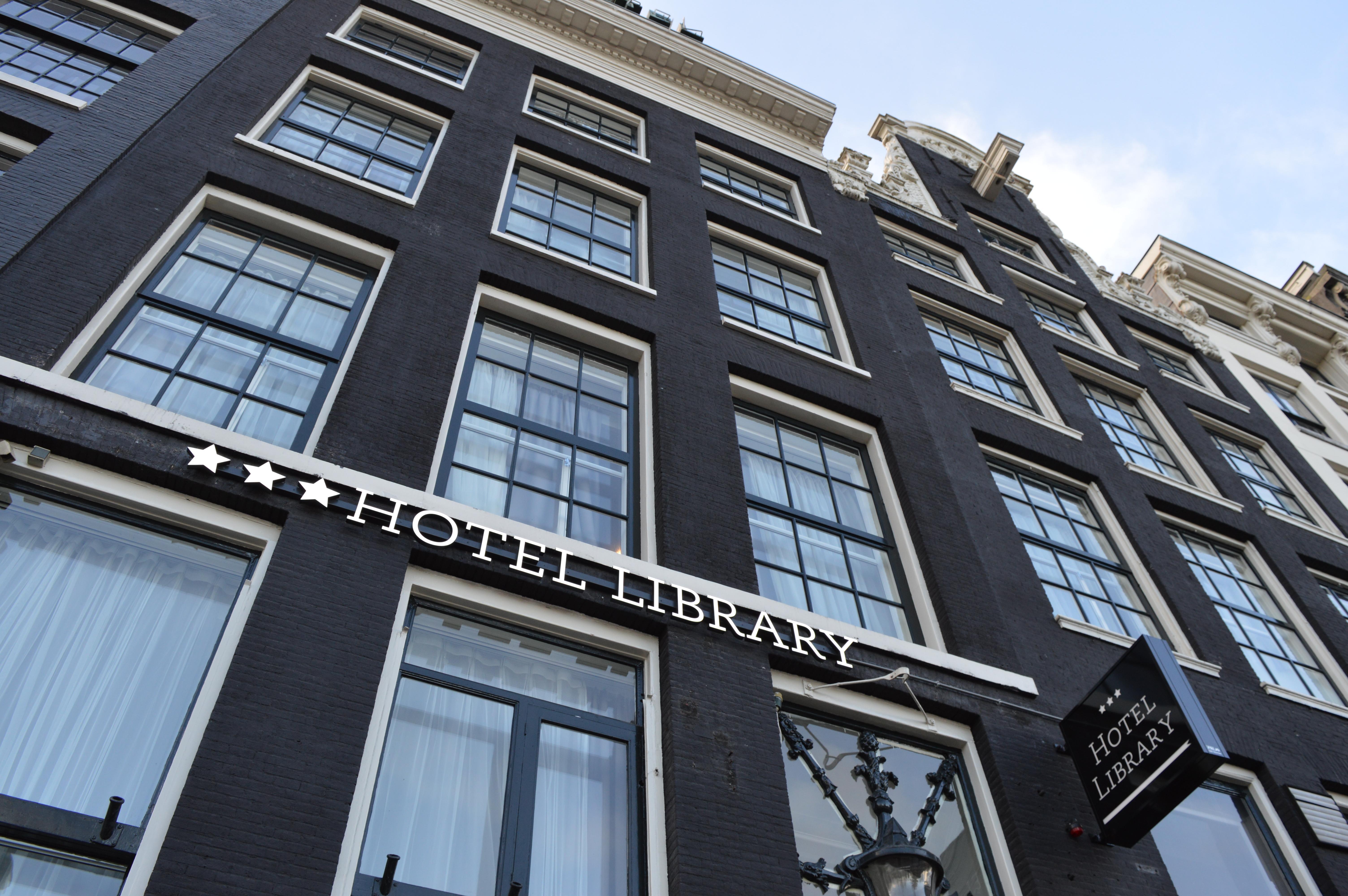 Hotel Library Амстердам Экстерьер фото